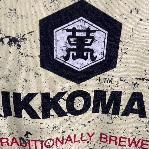 Kikkoman Soy Sauce Gray T Shirt Mens Adult size XL short sleeve graphic tee - Picture 5 of 9